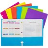 C-Line Products 2-Pocket Laminated Paper Portfolios, PK18 06300